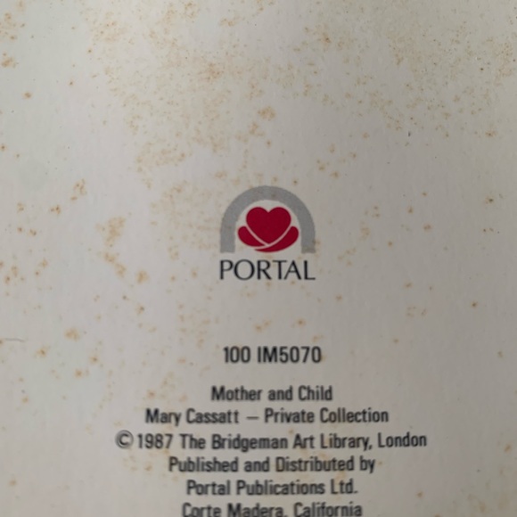 Framed Mother and Child By Mary CassattPrivate Collection 1987 The Bridgman Art - Picture 5 of 11